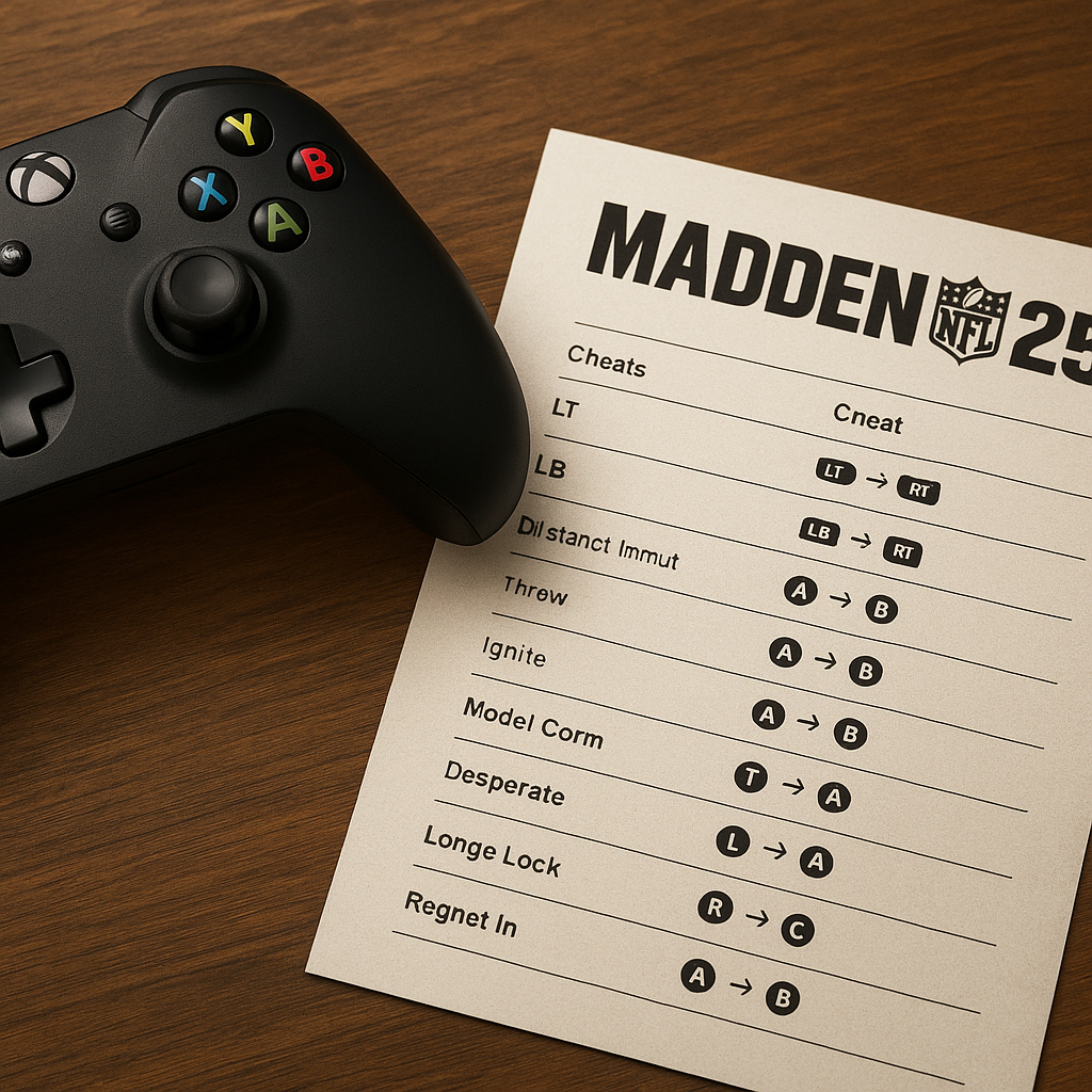 Cheats für Madden NFL 25